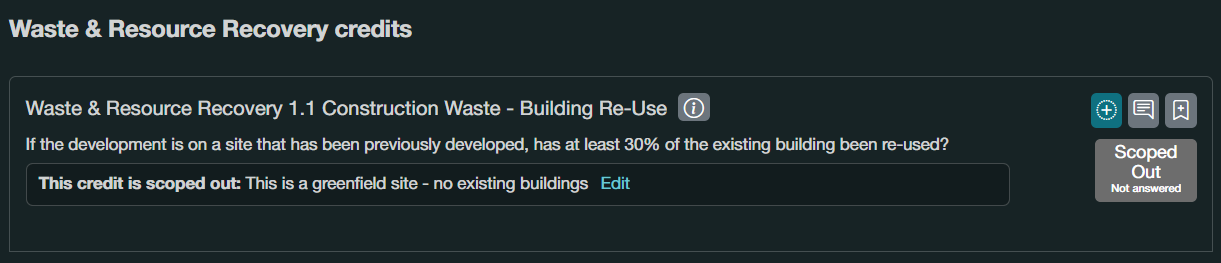 screenshot showing a scoped out credit. The score credit score displays the message 'Scoped Out', with no score.